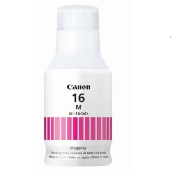 BOTELLA DE TINTA CANON GI-16 MAGENTA 127 ML PARA GX7010 4419C001AA