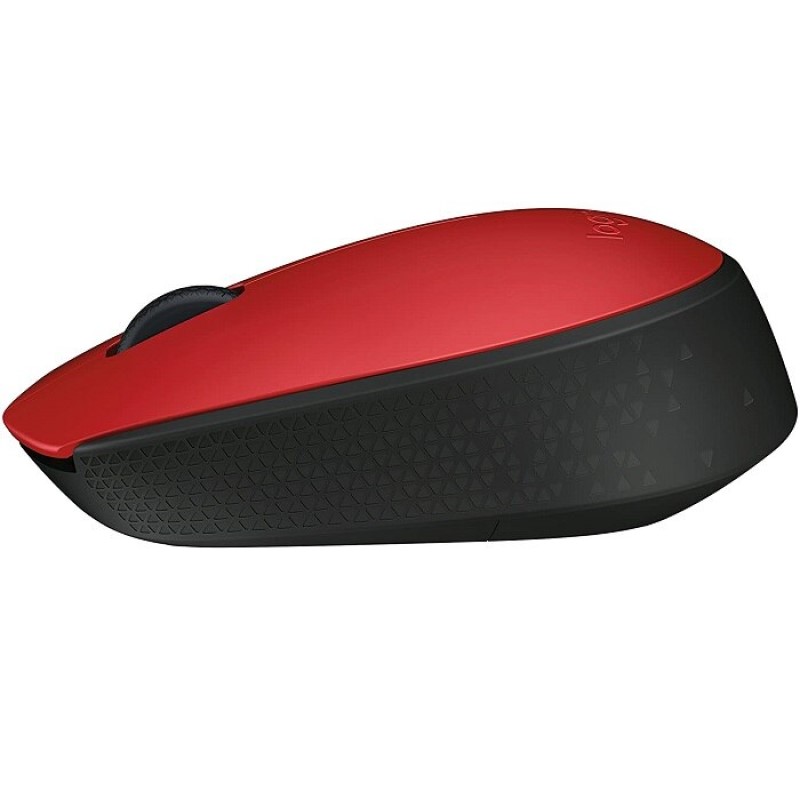 MOUSE LOGITECH M170 OPTICO USB PLUG & PLAY 1,000 DPI RED (910-004941)