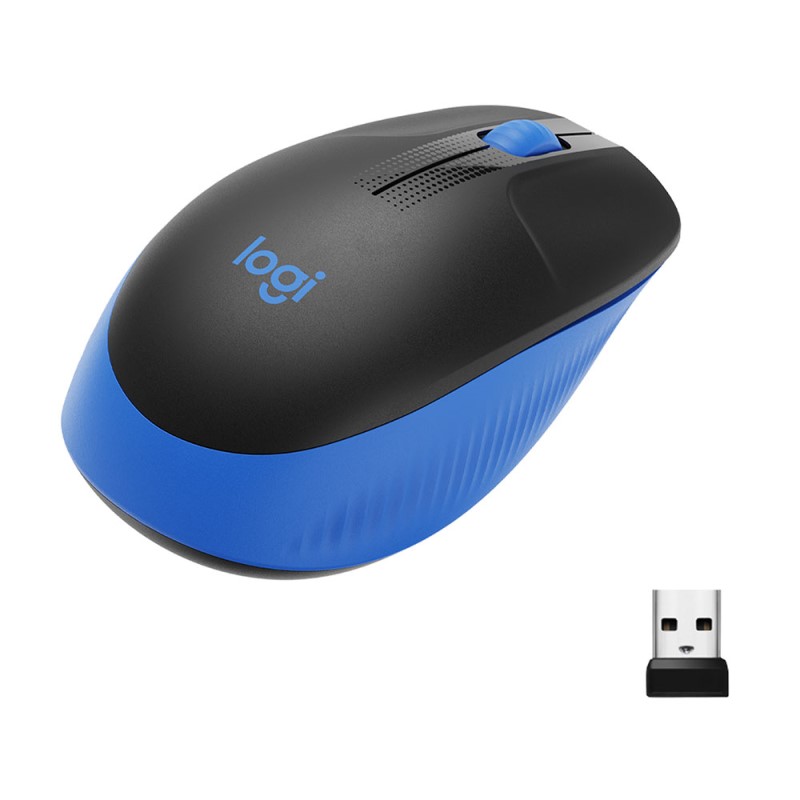 MOUSE LOGITECH M190 OPTICO USB PLUG & PLAY 1,000 DPI BLUE (910-005903)