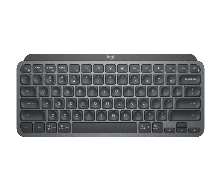 TECLADO LOGITECH MX KEYS MINI ILUMINADO BT 10MT GRAPHITE (920-010476)