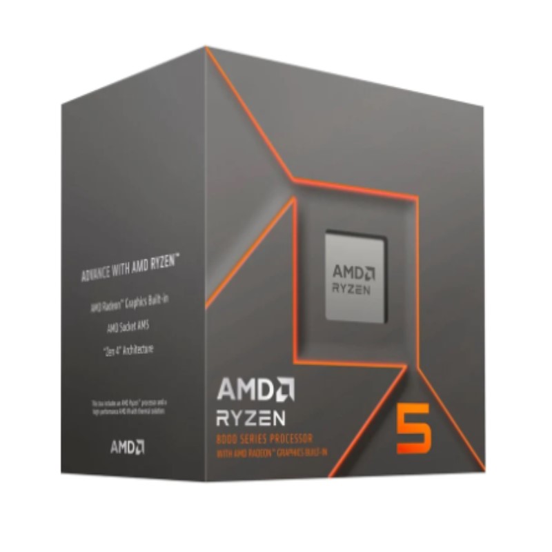 CPU AMD RYZEN 5 8500G  RADEON GRAPHICS AM5 3.5GHz (100-100000931BOX)