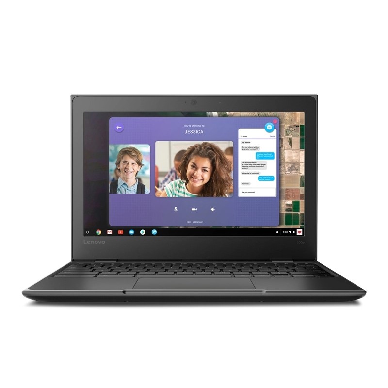 (OB) LAPTOP LENOVO 100E CHROMEBOOK 11.6" A4-9120C 4GB 32GB TECLADO INGLES 1YR NEGRO 82CD0000US