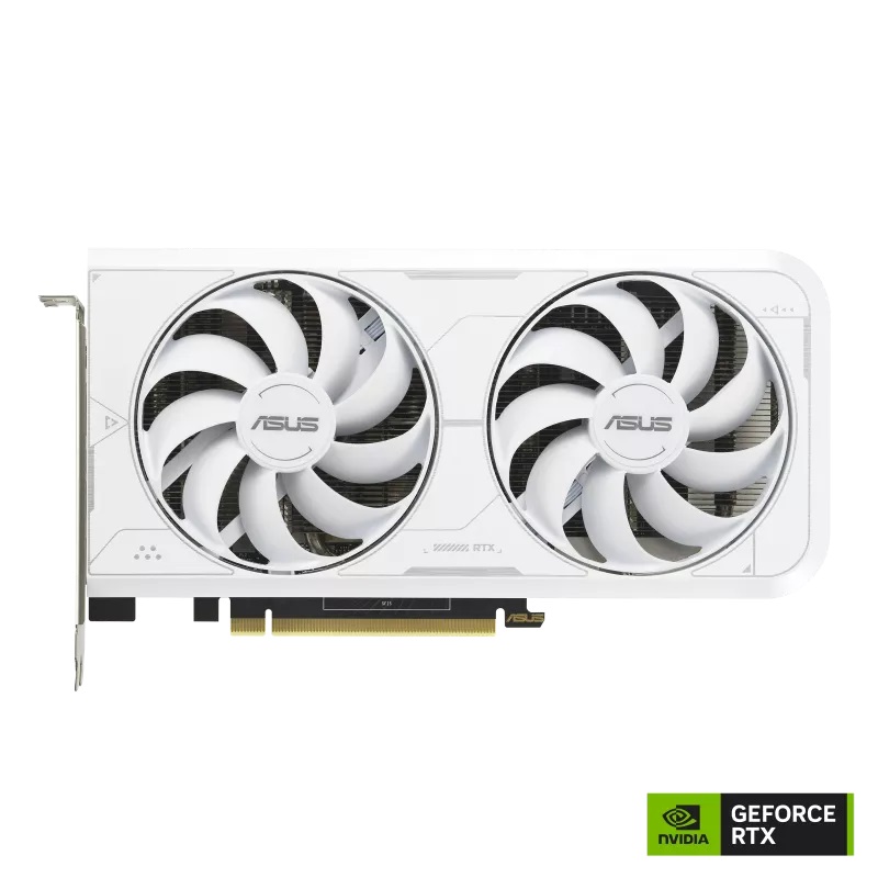 TARJETA DE VIDEO ASUS DUAL-RTX3060TI-O8GD6X-WHITE OC 8GB GDDR6X HDMI