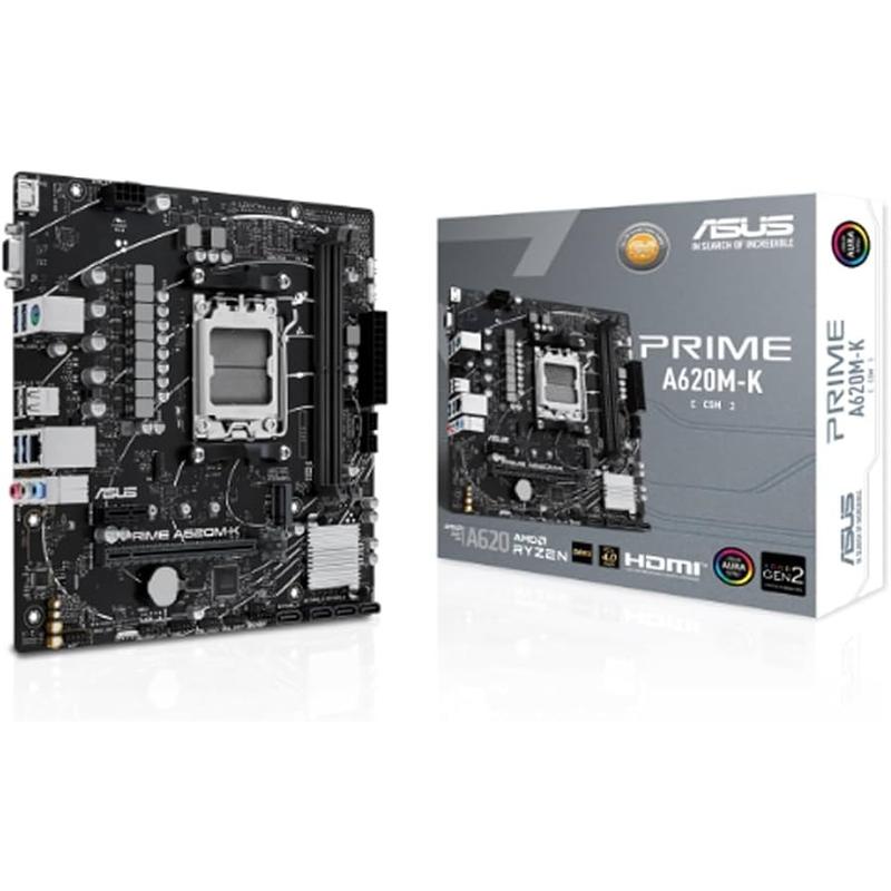 TARJETA MADRE ASUS PRIME A620M-K/CSM SOC AM5/DDR5/HDMI/VGA