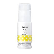 BOTELLA DE TINTA CANON GI-11 AMARILLO PARA PIXMA G2160 G3160 4536C001AA