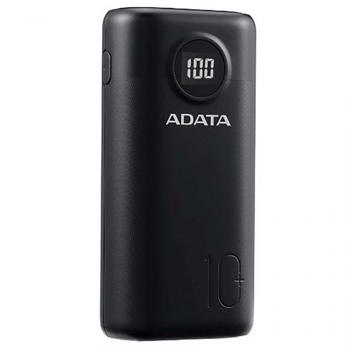 CARGADOR PORTATIL DIG ADATA P10000QCD TIPO C NEGRO (AP10000QCD-DGT-CBK)