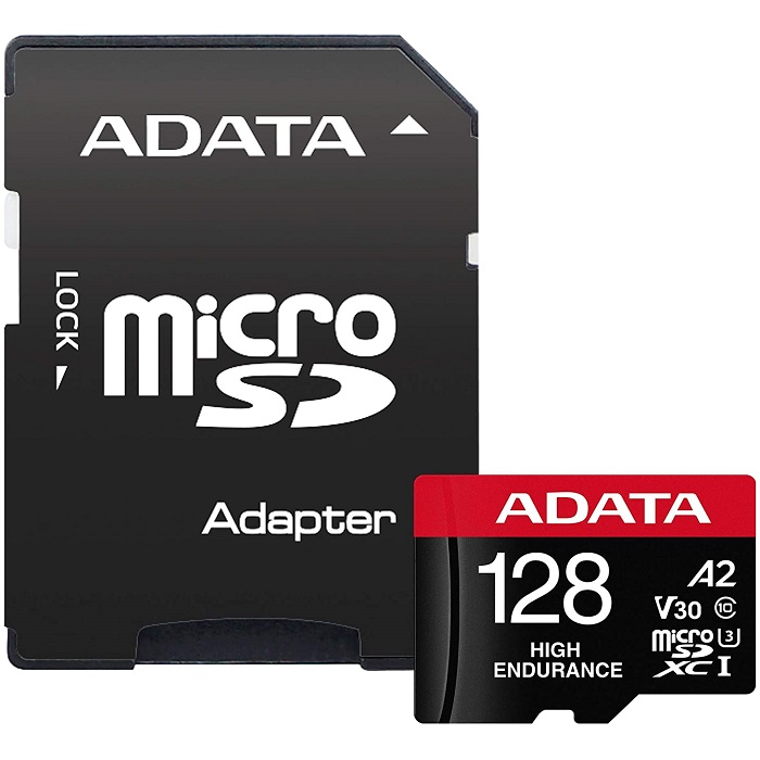 MEMORIA MICROSDXC ADATA 128GB U3 V30S ENDURANCE (AUSDX128GUI3V30SHA2-RA1)