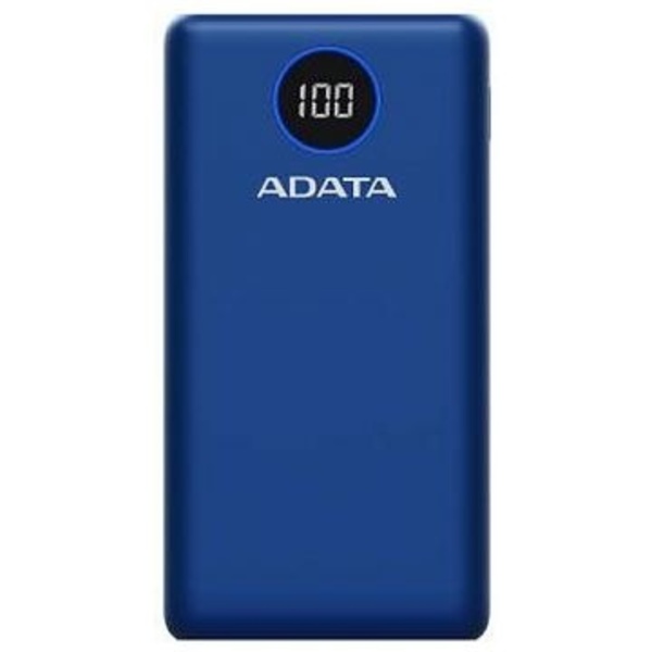 CARGADOR PORTATIL DIG ADATA P20000QCD TIPO C AZUL (AP20000QCD-DGT-CDB)