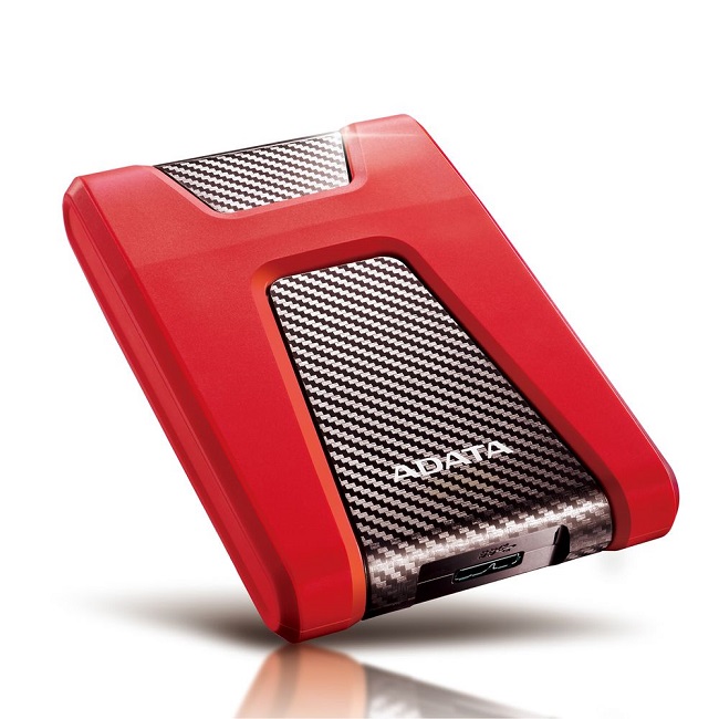 DISCO DURO EXTERNO ADATA HD650 2TB 2.5 3.1 ROJO (AHD650-2TU31-CRD)