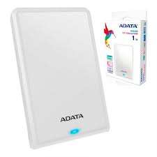 DISCO DURO EXTERNO ADATA HV620S 1TB 3.1 BLANCO (AHV620S-1TU31-CWH)