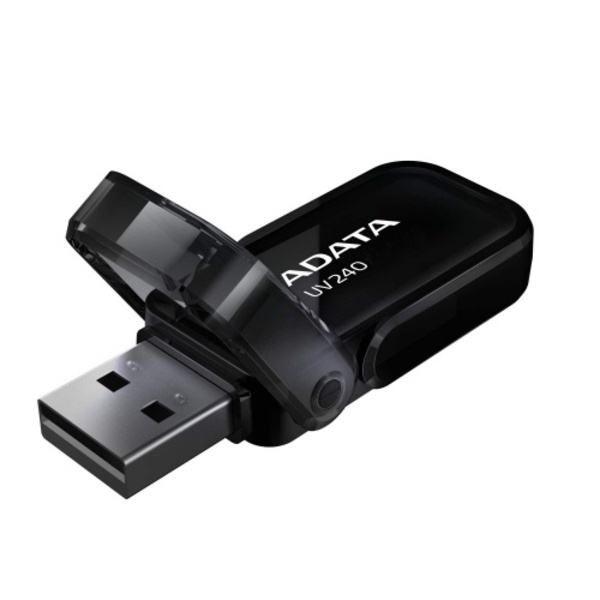 MEMORIA FLASH ADATA UV240 32GB NEGRO 2.0 (AUV240-32G-RBK)