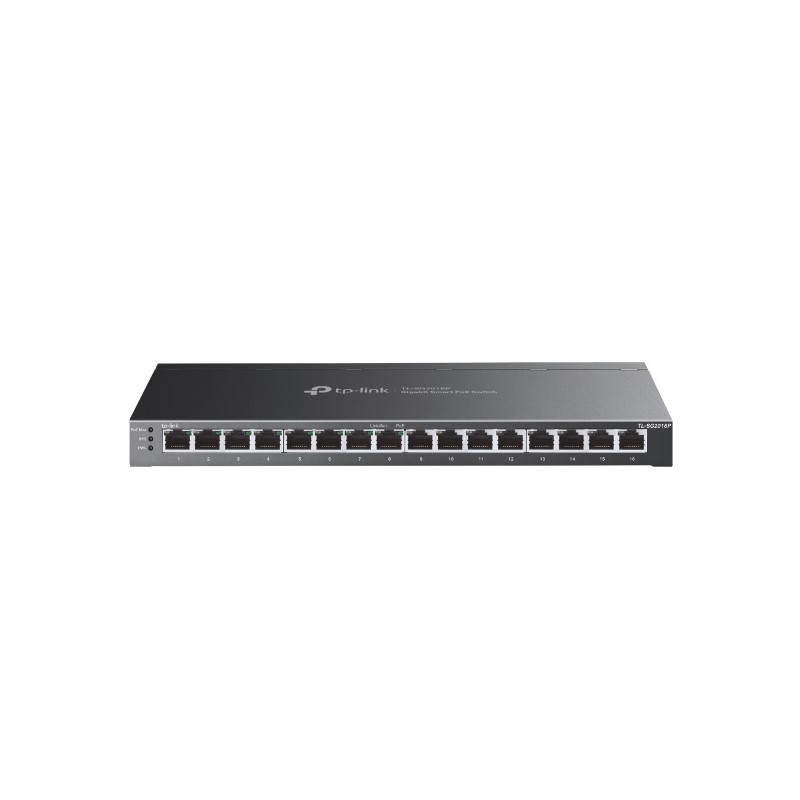 SWITCH SMART GIGABIT TP-LINK 16 PTOS POE+ 8PTOS /SG2016P (TL-SG2016P)