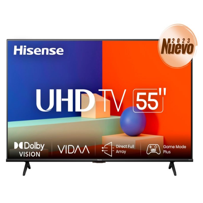 TELEVISION HISENSE 55A65KV 55" 4K UHD 3840*2160 SMART VIDAA WiFi HDMI