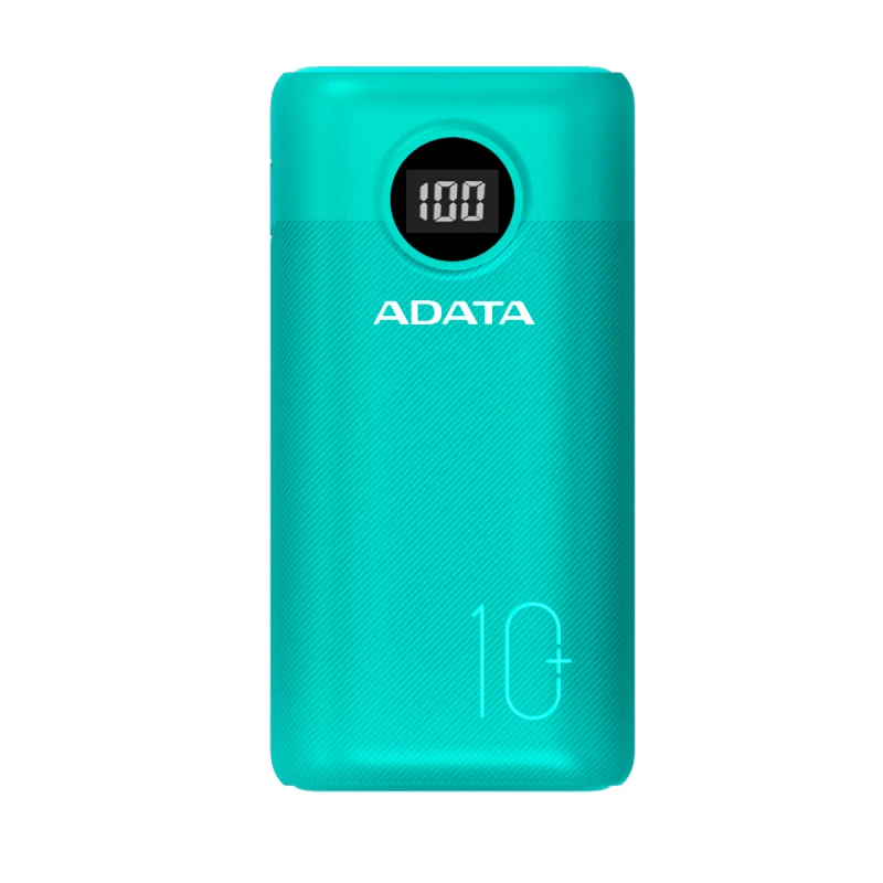 CARGADOR PORTATIL DIG ADATA P10000QCD TIPO C VERDE (AP10000QCD-DGT-CGN