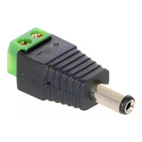 ADAPTADOR D ALIMENTACION P CAMARA DC MACHO PROVISION 10 PIEZAS PR-C08X10