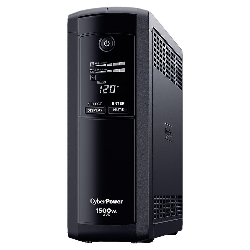 UPS/NO BREAK CYBERPOWER CP1500AVRLCDa 1500VA/900W LCD/AVR/ 12CONT