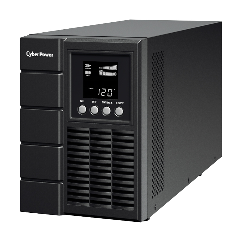 UPS/NO BREAK CYBERPOWER OLS1000a 1000VA/900W ONLINE/LCD COLOR/4CONT