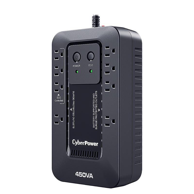 UPS/NO BREAK CYBERPOWER EC450G 450VA/260W STANDBY/8CONT/USB