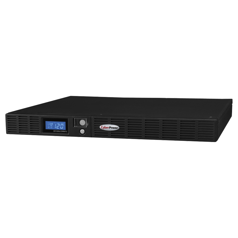 UPS/NO BREAK CYBERPOWER OR1000LCDRM1U 1000VA/600W LCD/1U/RACK 6CONT