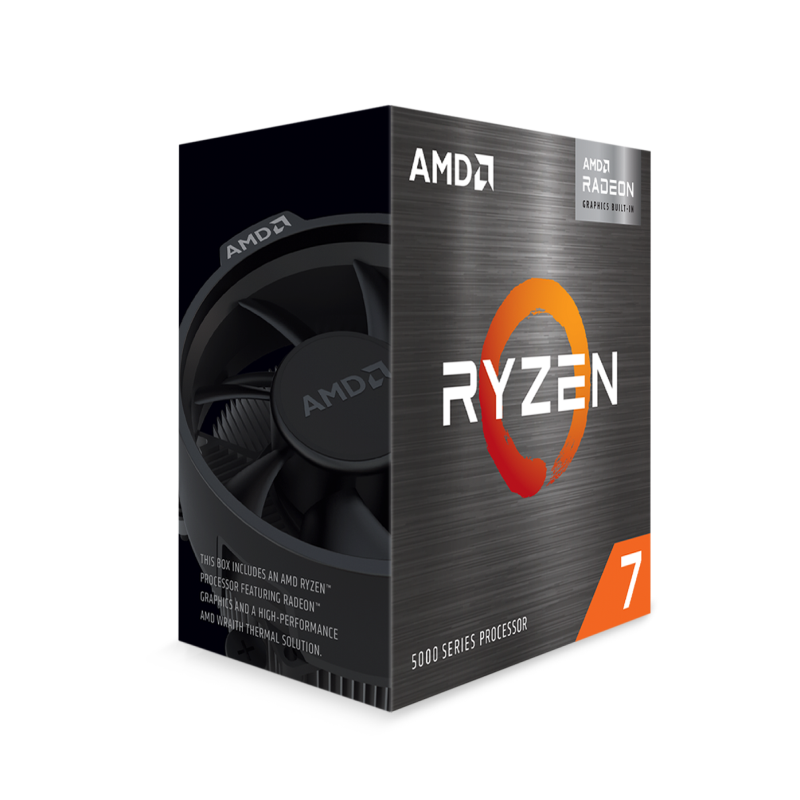 CPU AMD RYZEN 7 5700G RADEON GRAPHICS AM4 3.8GHz (100-100000263BOX)