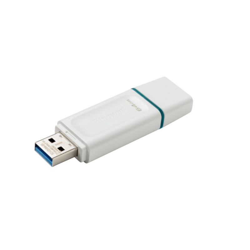 MEMORIA FLASH KINGSTON 64GB USB 3.2 GEN 1 COLOR BLANCO (KC-U2G64-5R)