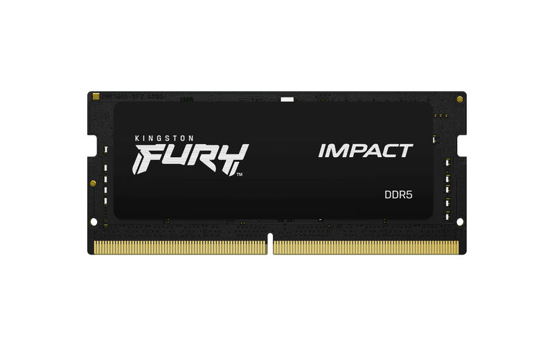 MEMORIA SODIMM DDR5 FURY IMPACT 16GB 4800MHZ CL38 PNP(KF548S38IB-16)