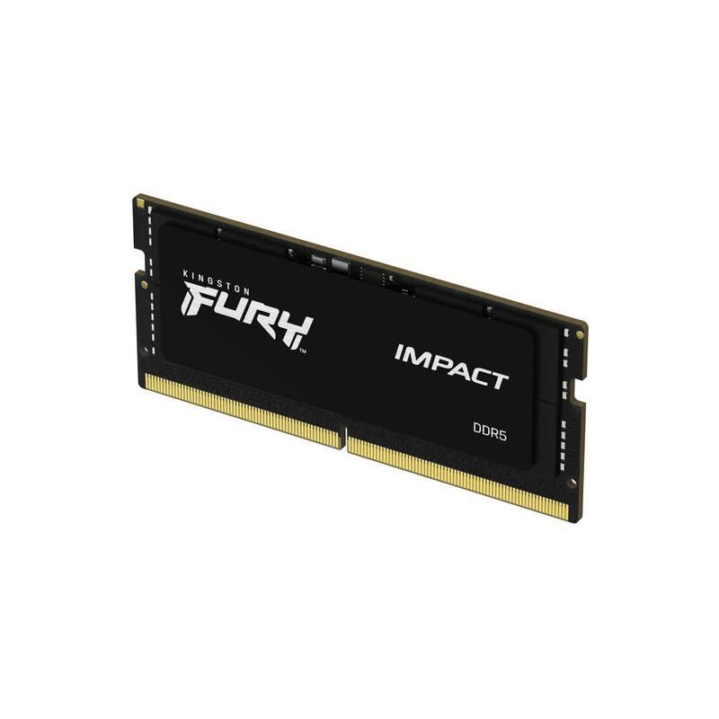 (OB) MEMORIA SODIMM DDR5 FURY IMPACT 8GB 4800MHZ CL438 PNP(KF548S38IB-8)