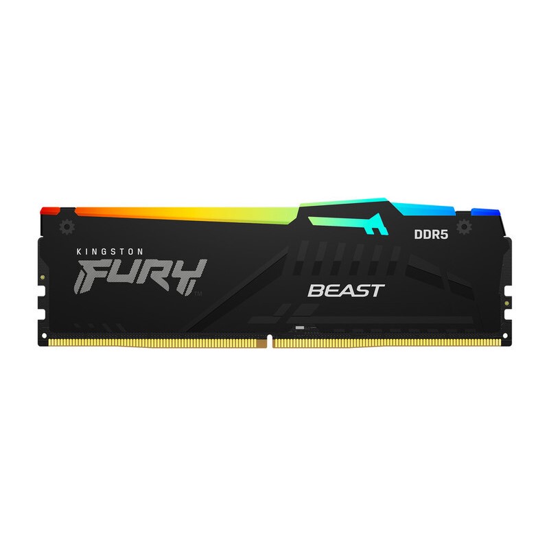 MEMORIA DDR5 KINGSTON FURYBEAST RGB 16GB 5600MHZ DIMM(KF556C40BBA-16)