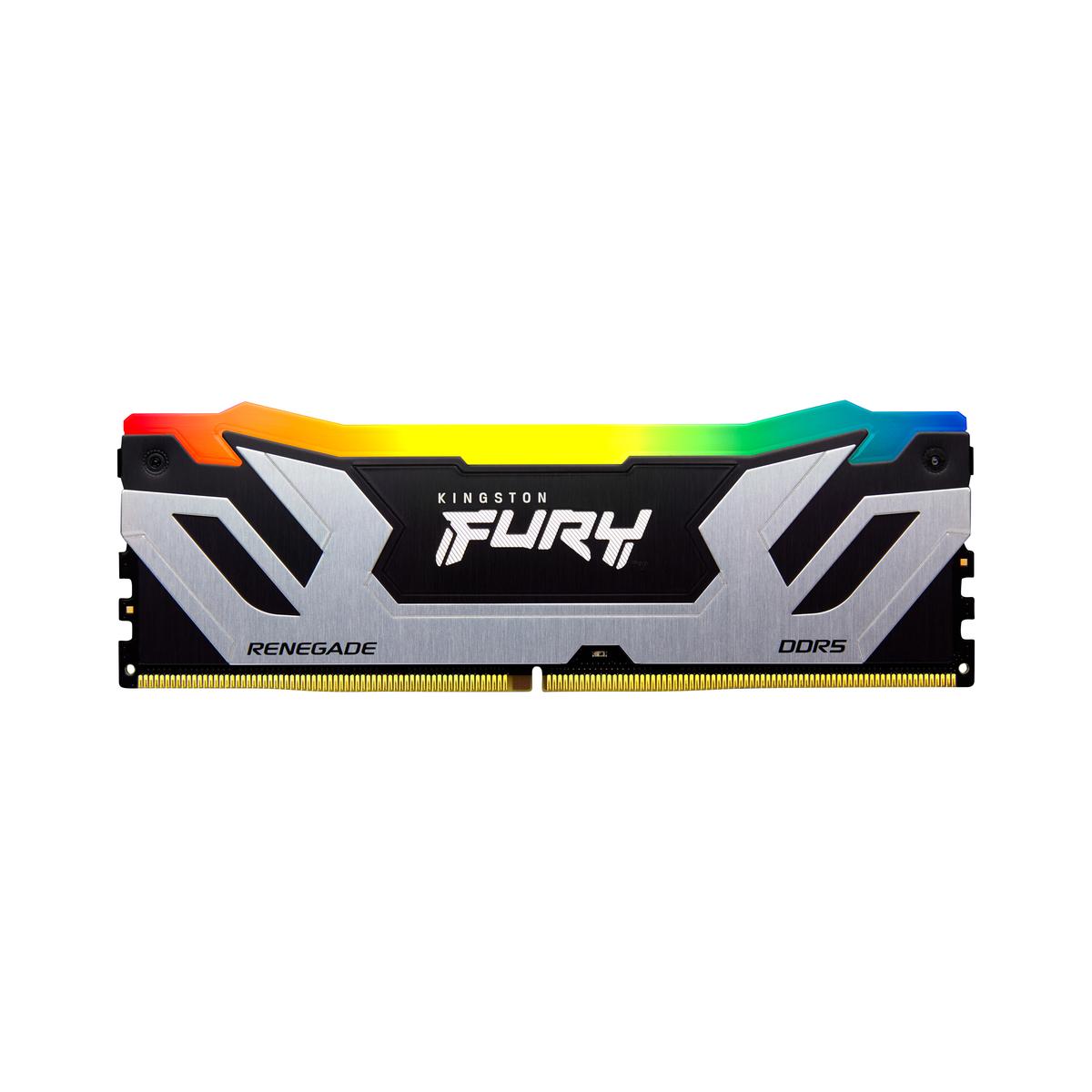 MEMORIA DDR5 KINGSTON FURY RENG RGB 24GB 7200MHZ XMP (KF572C38RSA-24)