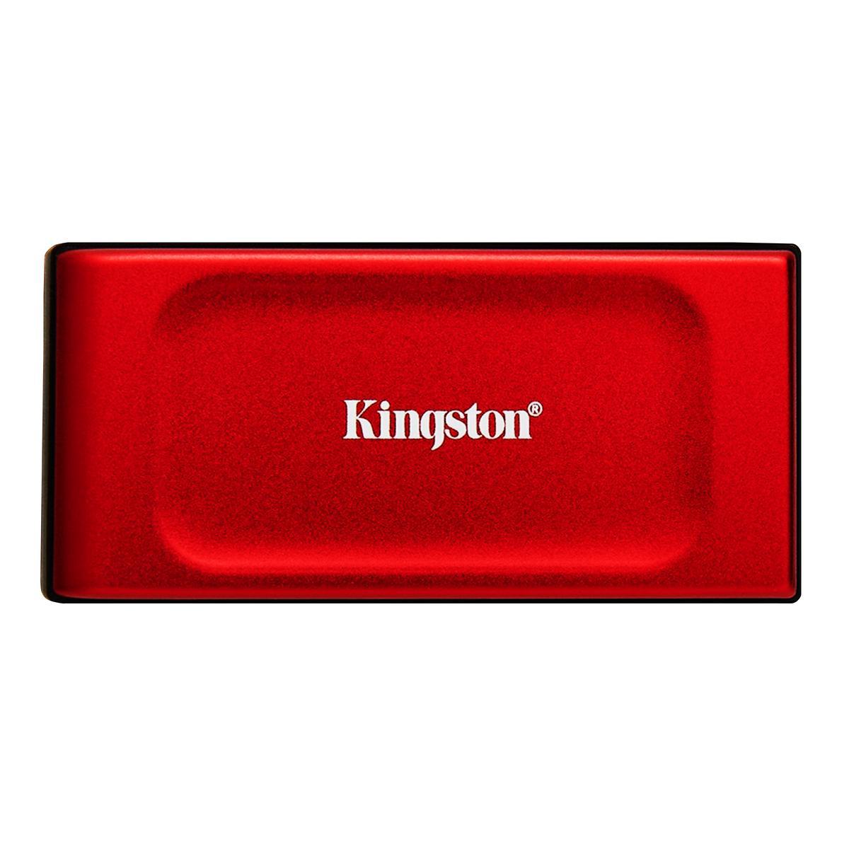 UNIDAD SSD KINGSTON SXS1000 2TB PORTATIL RED TYPE-C-A (SXS1000R/2000G)