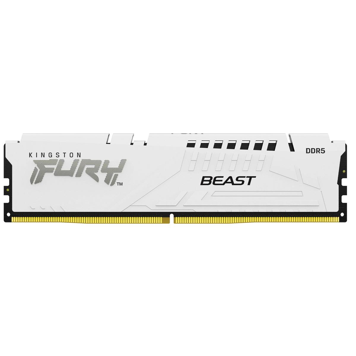 MEMORIA DDR5 KINGSTON FURYBBLANCO 32GB 6000MHZ EX K2 (KF560C36BWE2K2-32)