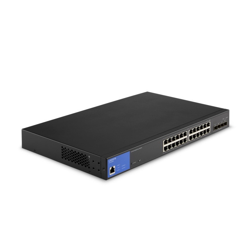 LINKSYS SWITCH 24-PTOS ADMINISTRABLE GIGABIT 4 PTOS 1G SFP+ (LGS328PC)