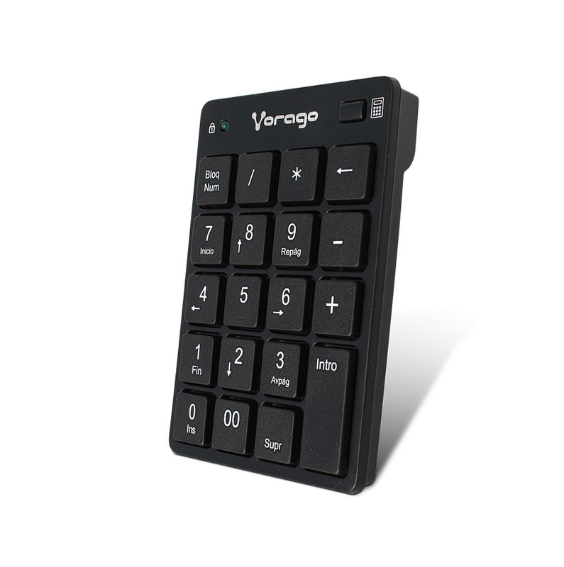 TECLADO NUMERICO USB VORAGO KB-105