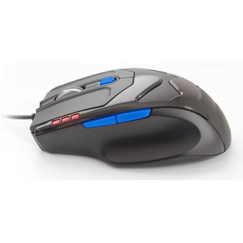 (ED) MOUSE VORAGO MO-408 OPTICO 800/1200/2100/3400 DPI ALAMBRICO NEGRO