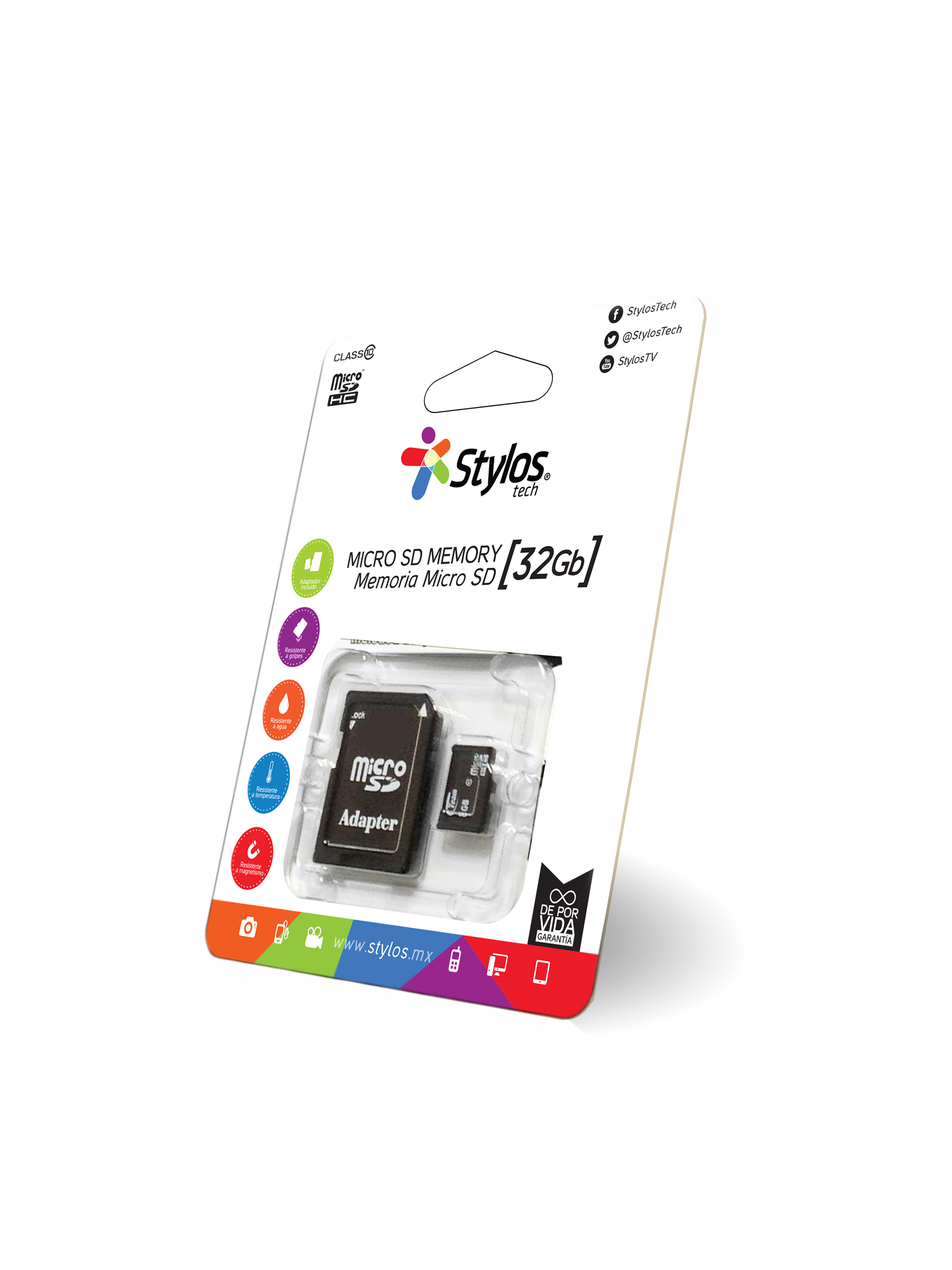 MEMORIA MICRO SD STYLOS 32 GB CLASE 10 SIN ADAPTADOR STMSDS3B