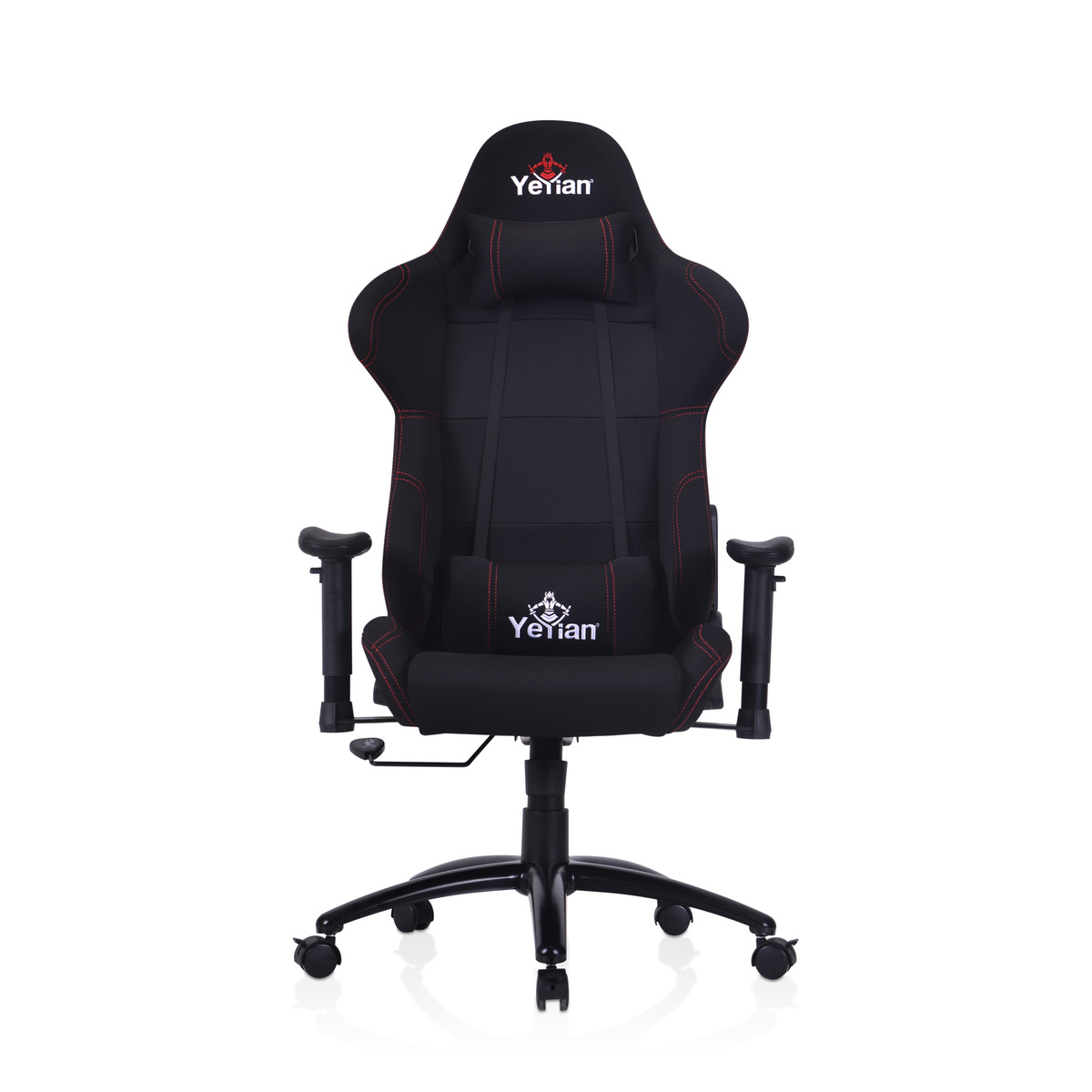 (OB) SILLA GAMER YEYIAN YFC-GCEF-01-RD WINDALF S2500, NYLON, ROJA/NEG 150KG