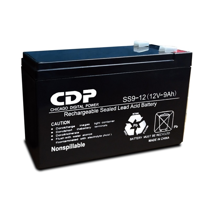 CDP SLB 12-9 BATERIA DE PLOMO ACIDO, SECA SELLADA 12VDC-9AH