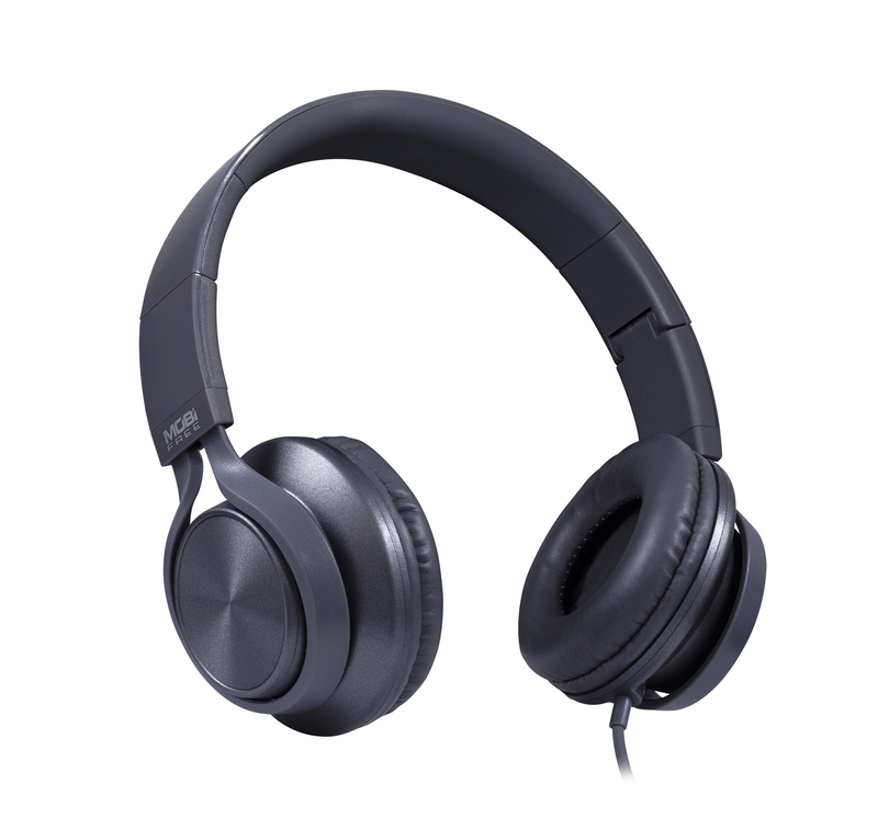 AUDIFONOS ACTECK ON-EAR CON MICROFONO METALICOS GRIS MB-02012