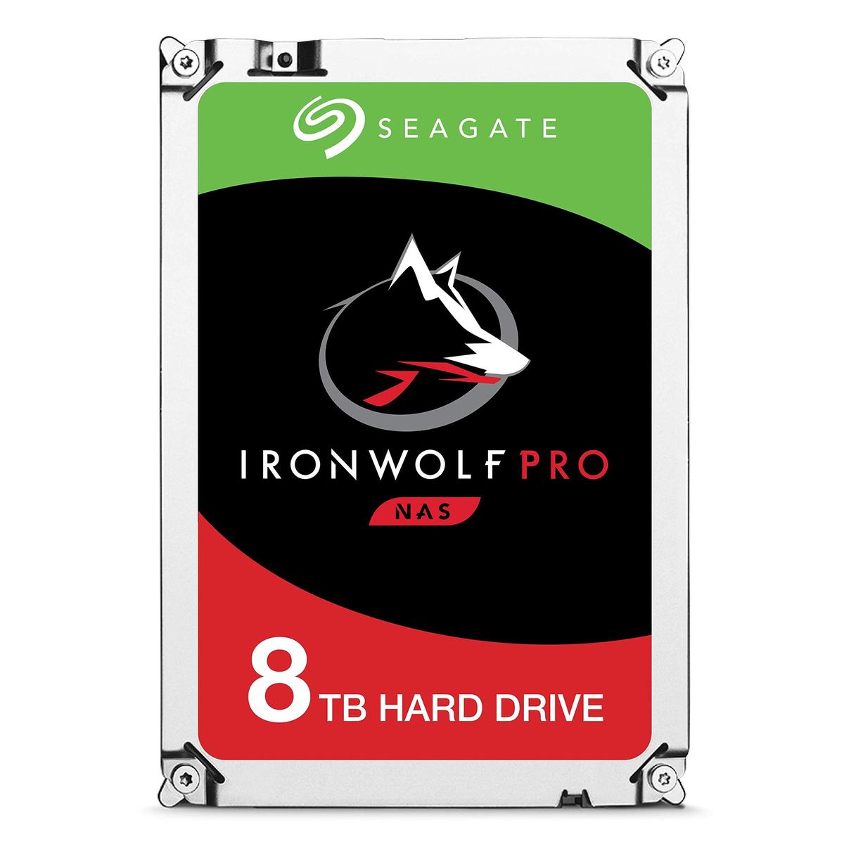 (RECERTIFIED)DISCO DURO INTERNO SEAGATE 8TB ST8000NE0004 IRONWOLF PRO