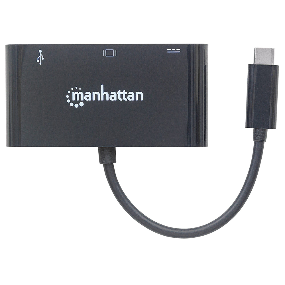 CONVERTIDOR DE VIDEO MANHATTAN DE USB TIPO C A SVGA HEMBRA 152044