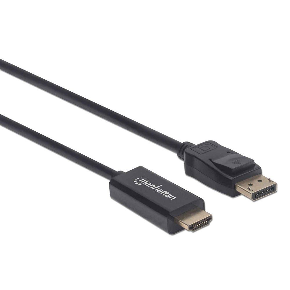 CABLE DISPLAYPORT MANHATTAN M A HDMI M 4K 1.8M 153201