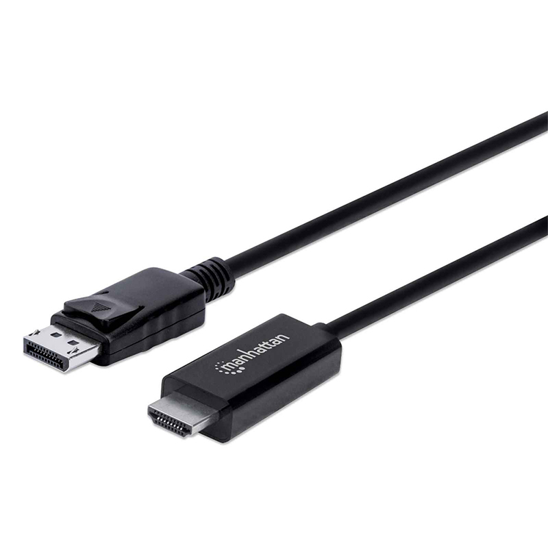 CABLE MANHATTAN DISPLAYPORT A HDMI 4KA60HZ MACHO -MACHO 3M 153218