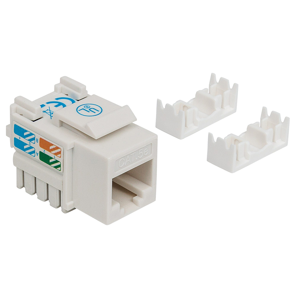 JACK DE IMPACTO UTP CAT5E CALIBRE 22 AL 26AWG INTELLINET BLANCO 210355