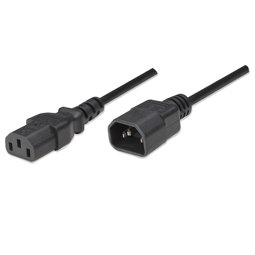 CABLE DE CORRIENTE MANHATTAN MONITOR A CPU 1.8M 301152