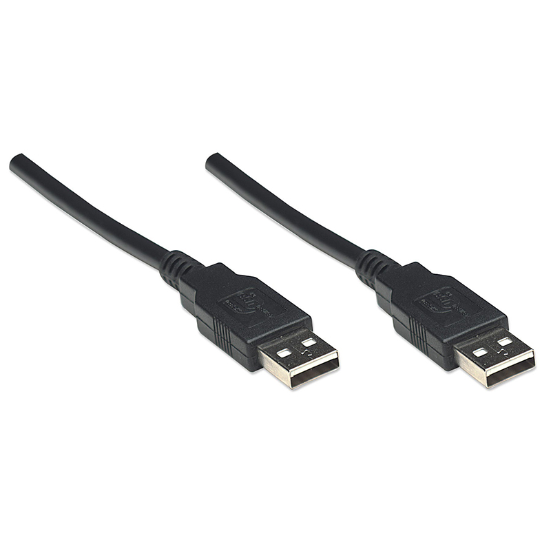 CABLE USB MANHATTAN V2.0 A MACHO-A MACHO  1.8MTS 306089