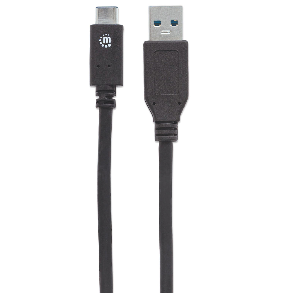 Cable USB MANHATTAN A MACHO-TIPO C MACHO 1.0M V3.1 353373