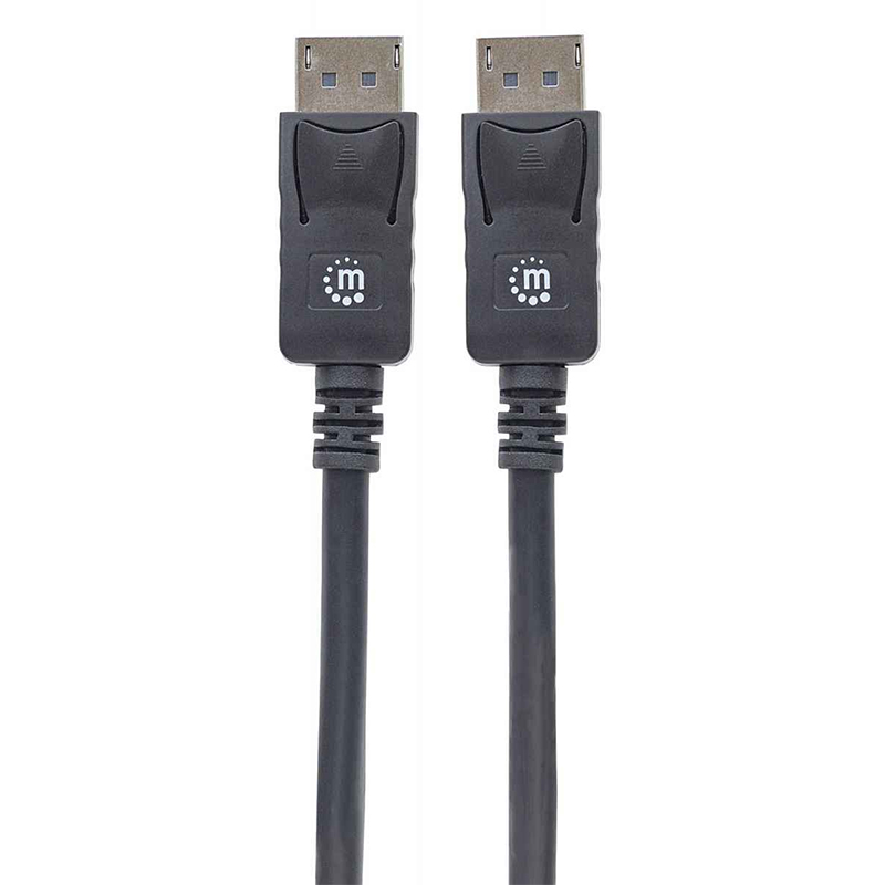 CABLE DISPLAYPORT V1.1 MACHO-MACHO 2 MTS NEGRO 1080p 393799