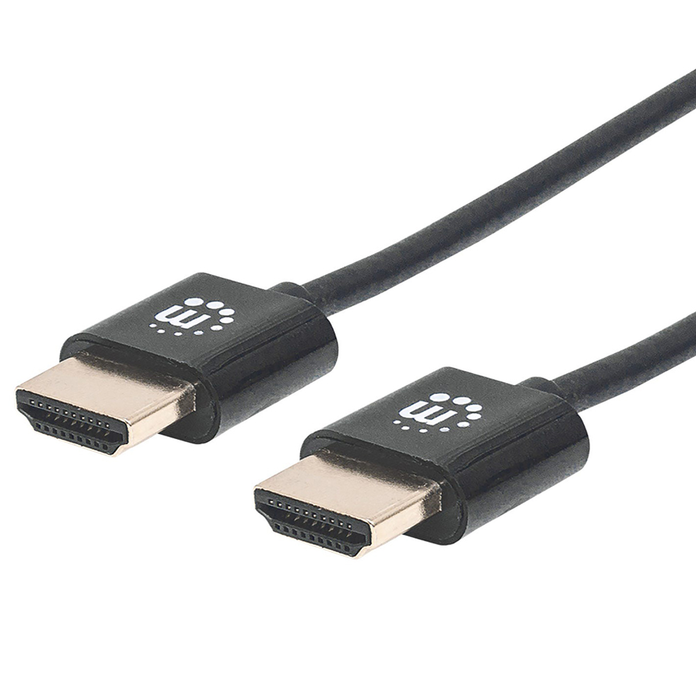 CABLE HDMI MANHATTAN 2.0 ULTRADELGADO M-M 3.0M BL 394376