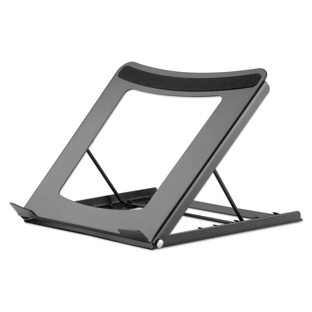 SOPORTE MANHATTAN LAPTOP TABLET 10 A 15.6¨ 5KG NEGRO AJUSTABLE 462129