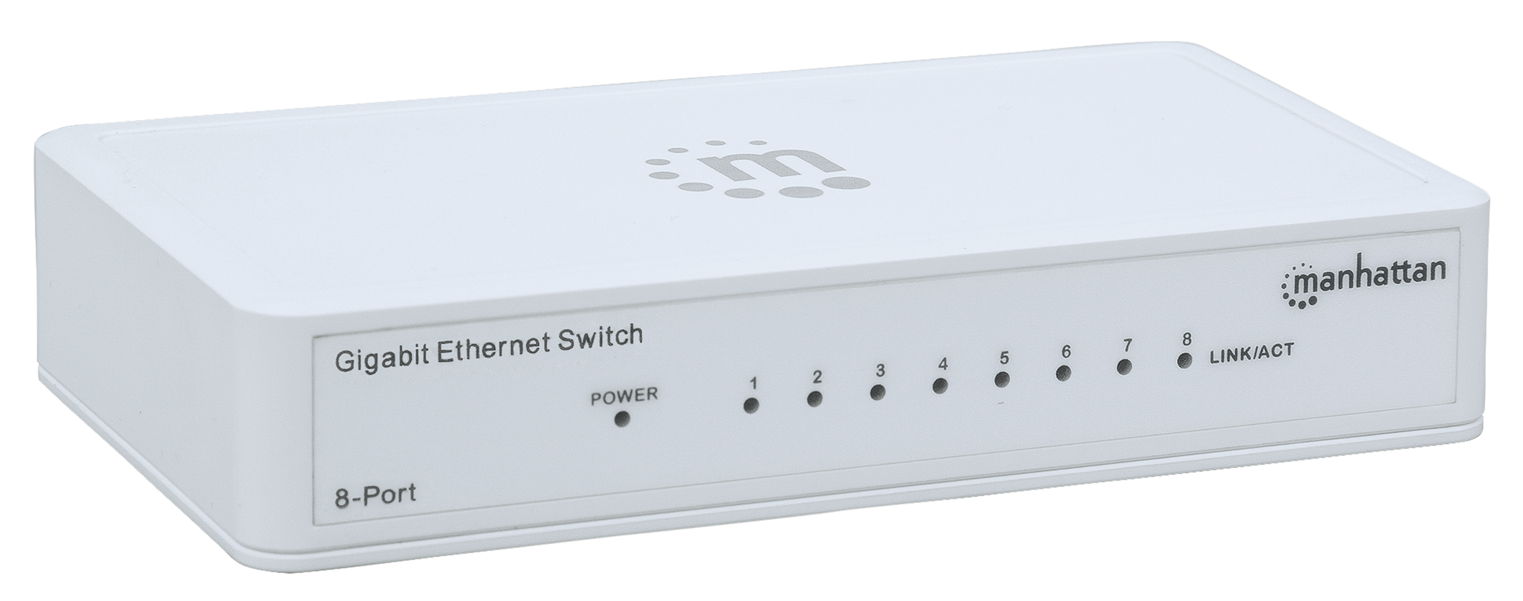 SWITCH GB  8 PTOS MANHATTAN ETHERNET BLANCO 560702